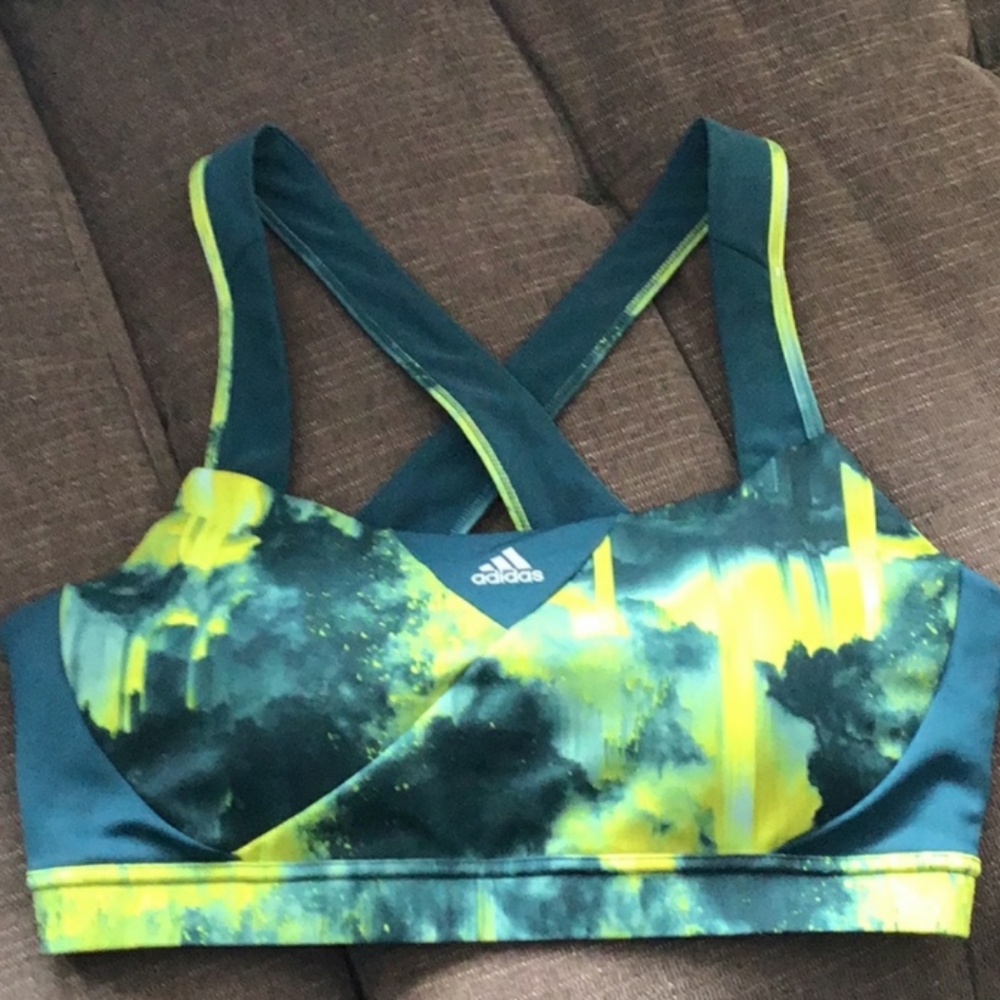 Lot of 6 L Adidas sports bras